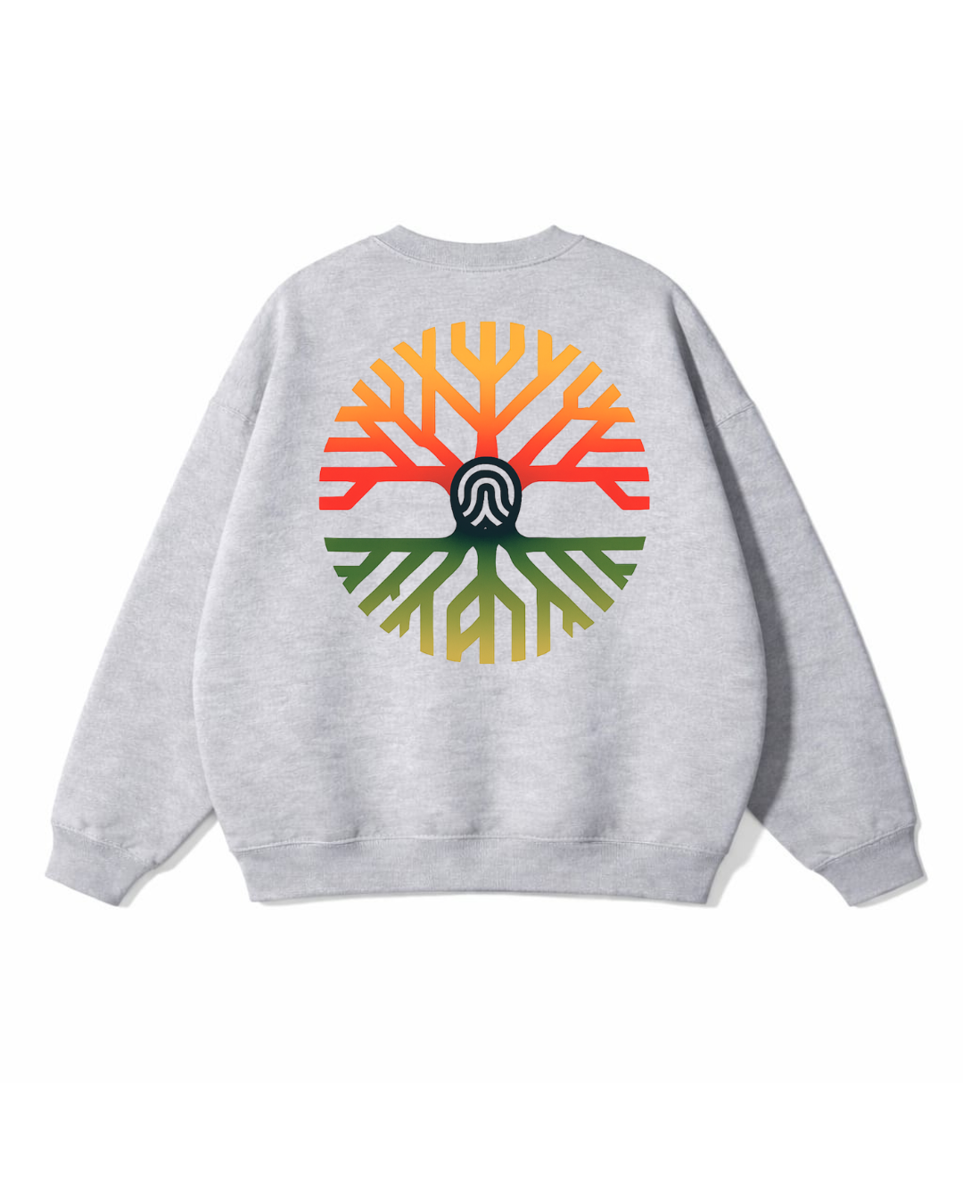 Sudadera FLOWER GREY (Logo)