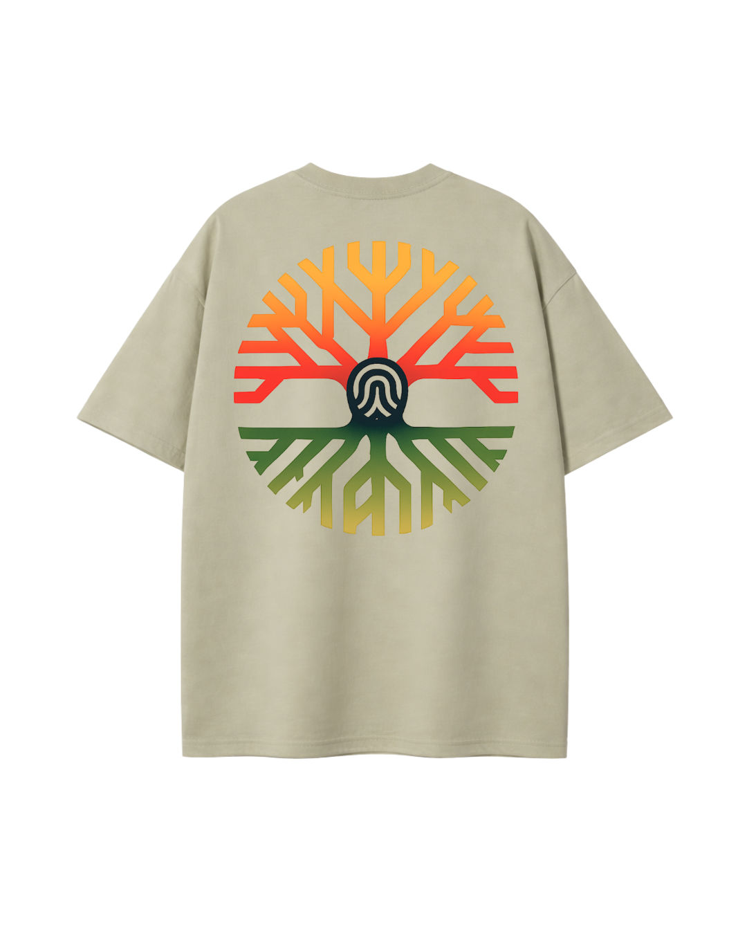 Camiseta LIGHT APRICOT GREEN