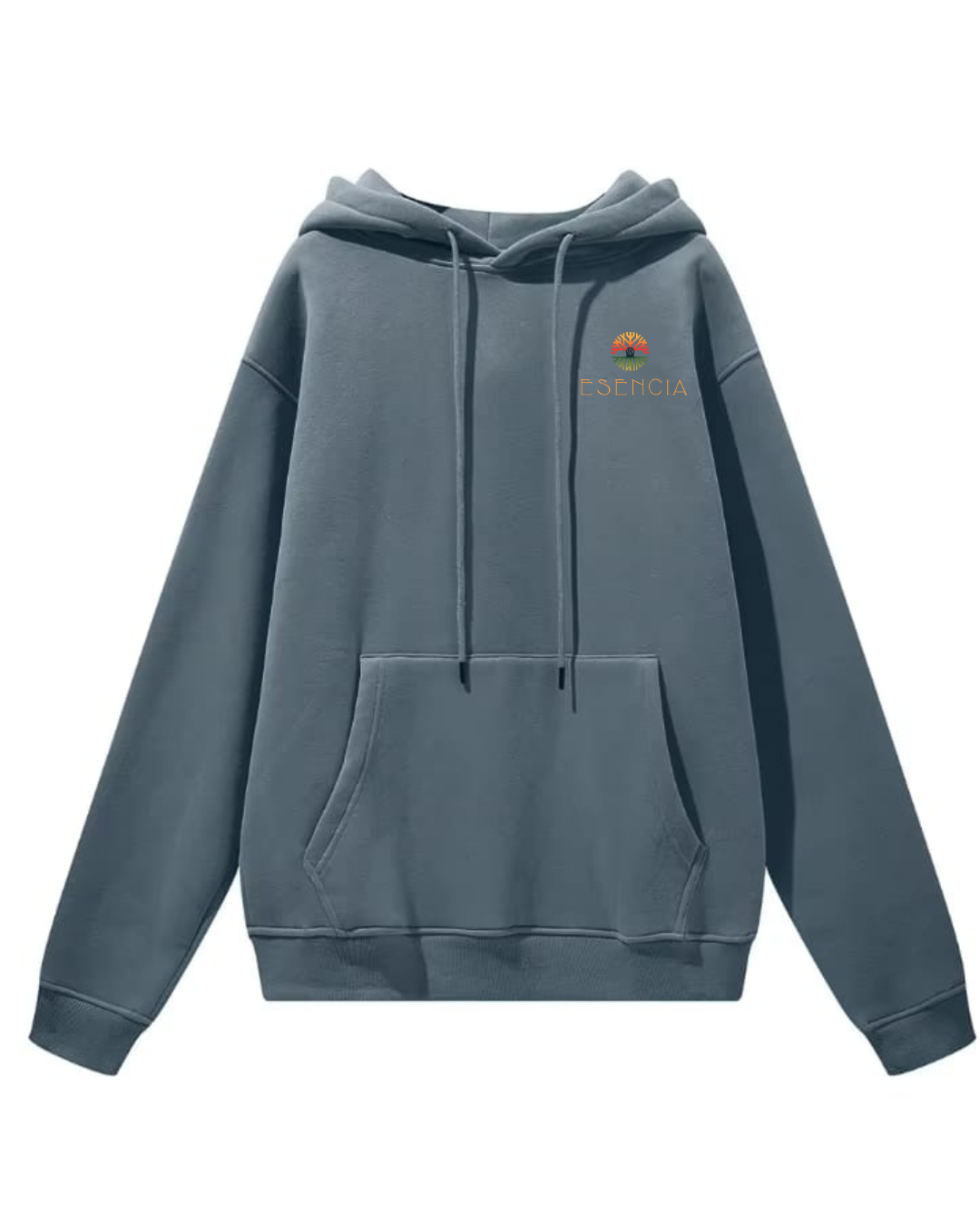 Sudadera con capucha DARK GREY bordada