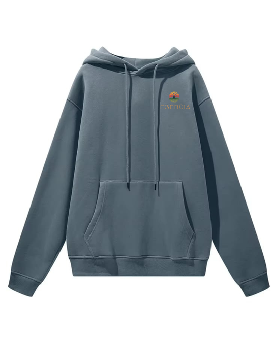 Sudadera con capucha DARK GREY bordada