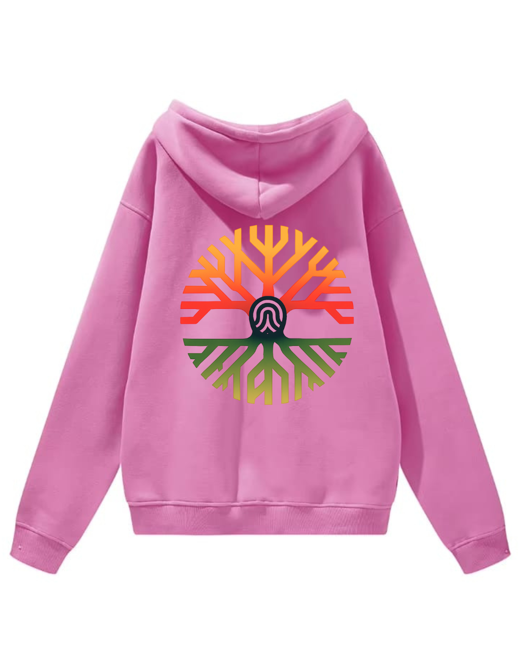Sudadera con capucha PINK bordada