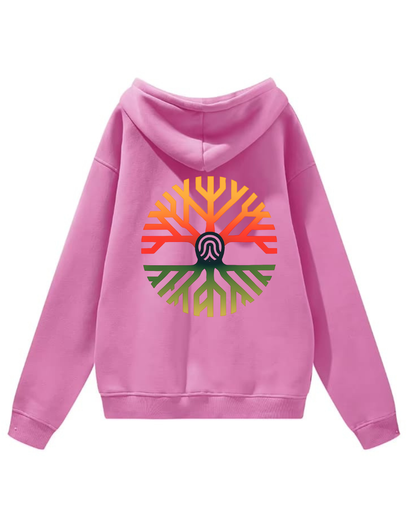 Sudadera con capucha PINK bordada