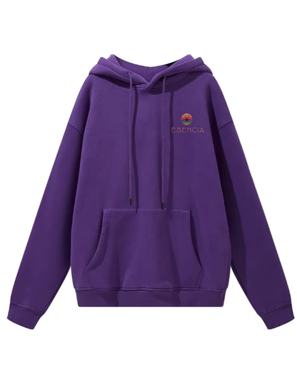 Sudadera con capucha PURPLE bordada