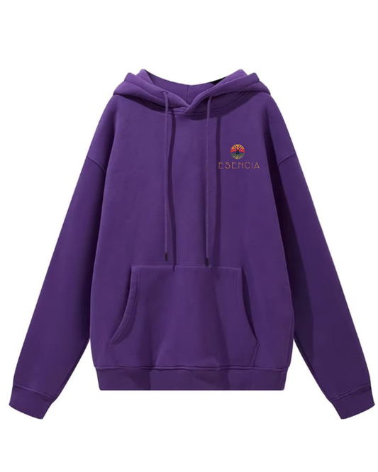 Sudadera con capucha PURPLE bordada