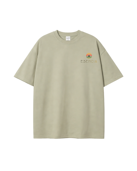 Camiseta LIGHT APRICOT GREEN